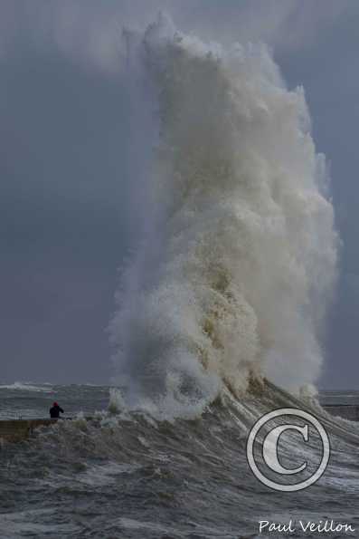 Tempête en Bretagne