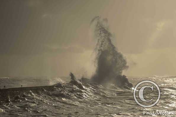 Tempête en Bretagne