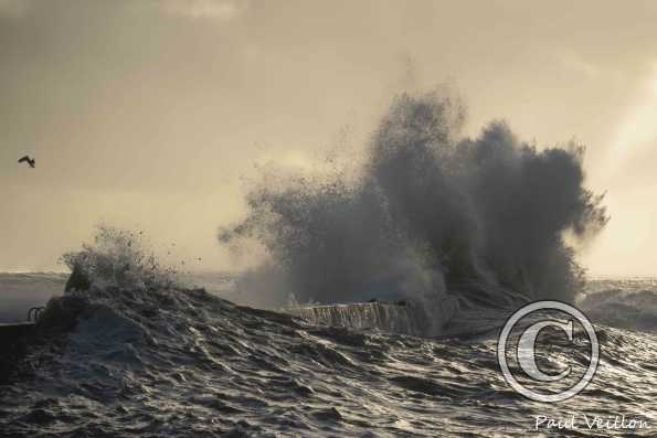 Tempête en Bretagne