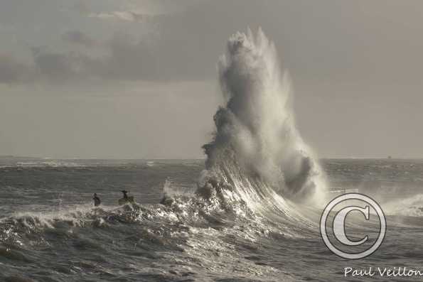 Tempête en Bretagne